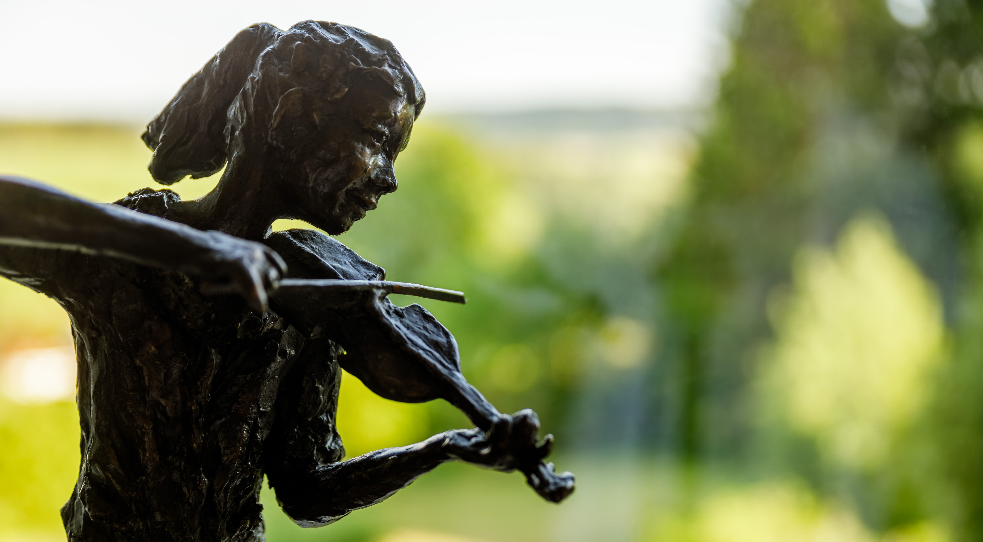 Violin Statue